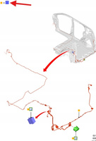 ELEKTRYKA DYSZLA HOLOWN. TRANSIT COURIER 2014- 2128333 _ AMET7J-15A416-BB