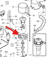 PALNIK WEBASTO DIESEL D5 VOLVO XC90 2003- S80 V70 S60 XC70 OE 3731374