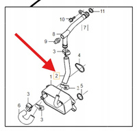 PRZEWÓD CHŁODNICZKI OLEJOWEJ 2.4 D5244T VOLVO S80 01- XC90 03- OE 30650746