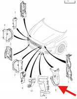 LEWA KIEROWNICA POWIETRZA VOLVO S60 V60 2011- OE 31353553