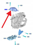 ŁAPA PODUSZKA SKRZYNI BIEGÓW FORD FOCUS 2018- OE 2376719 _ JX61-7M121-DE