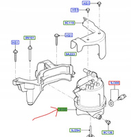 FILTR PALIWA 1.4 TDCI FORD FIESTA Mk6 Mk7 FUSION _ 1677302 _ 2S6Q-9155-BA