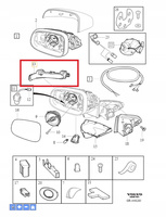 Kierunek lusterka lewy Volvo