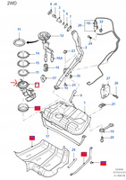 POMPA PALIWA FORD ESCORT VII 1.6L / 1.3L 1997-99_1054421_96FP-9H307-BD
