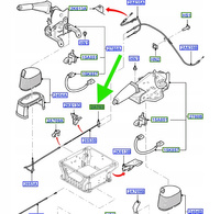 LINKA HAMULCA RĘCZNEGO FORD OE TRANSIT 2006-2014 6C11-2A793-AC 1483753