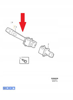 Manetka kierunkowskazu Volvo OE 31268566