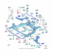 WAHACZ ZAWIESZENIE PRZEDNIE PRAWA STRONA EDGE MK2 2537041 _ F2GC-3A052-CXB