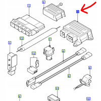 MODUŁ SENSOR AIRBAG FORD MONDEO Mk3 2002-2003 _1485654_3S7T-14B056-AD