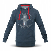 BLUZA Z KAPTUREM MUSTANG GRANATOWA ROZMIAR XXL OE