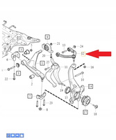 Wahacz przód lewy Volvo XC60, XC90 OE 31360630