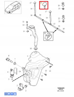 Dysza spryskiwacza Volvo V50 TYŁ OE 8662713