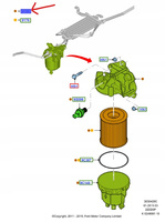 FILTR PALIWA FORD TRANSIT Mk6 2.2 DURATORQ TDCI _ 1819003 _ CC11-9155-AG