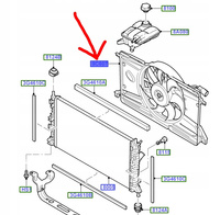 WENTYLATOR CHŁODNICY FORD FOCUS Mk2 C-MAX Mk1 _1344539_3M51-8C607-EC