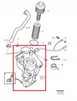 SEPARATOR OLEJU ODMA VOLVO XC70 II -16r