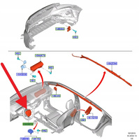 PODUSZKA POWIETRZNA KIEROWCY PUMA FOCUS 18- 2357360 _ JX7B-A042B85-AB3ZHE