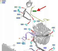 PRZEWÓD ZBIORNICZKA WYRÓWANWCZEGO ECOSPORT 2017- 2256399 _ GN11-8A365-DC