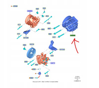 POMPA WSPOMAGANIA KIEROWNICY FORD TRANSIT MK7 2334385 _ GK21-3A696-BD