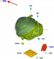 REFLEKTOR PRZEDNI PRAWA STRONA FORD PUMA MK2 2530400 _ L1TB-13100-AJ