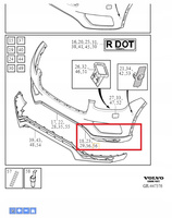 Volvo XC90 II kratka halogenu przedniego 39829896