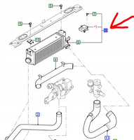INTERCOOLER FORD TRANSIT Mk5 2.0L DIESEL _1671445_ME2C11-9L440-BB