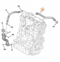 WĄŻ ODPOWIETRZAJĄCY ODMA CITROEN C4 C4 PICASSO C5 C8 JUMPY OE 1192WH