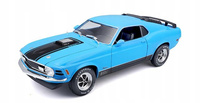 MODEL FORD MUSTANG MACH1 1:18 NIEBIESKI