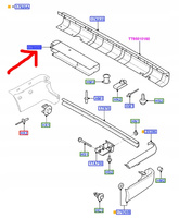 STOPIEŃ TYLNY FORD TRANSIT Mk5 Mk6 2000-2014_1639716_YC15-17B807-AE