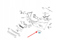 KRATKA RAMKA HALOGENU PRAWY PRZÓD MERCEDES SPRINTER W906 OE A9068850353