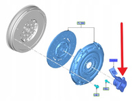 WYSPRZĘGLIK 2.0L ECOBLUE MANUAL TRANSIT KUGA 2020- 2461040 _ KK21-7C620-AB