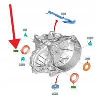 USZCZELNIACZ PÓŁOSI 55MM FORD FOCUS MONDEO SMAX 1543933 _ 93ZT-3K169-A9C