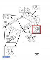 PODSUFITKA VOLVO V90 V60 XC90 XC60 EX40 XC40 EC40 C40 OE 32130719