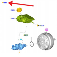 POMPA HAMULCOWA FORD KUGA 2021- FOCUS 2018- OE 2632350 _ KTJX61-2004-AEE