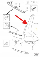 LAMPA PRAWA TYLNA VOLVO V60 2019- OE 32291359