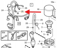 CZUJNIK TEMPERATURY WNĘTRZA WEBASTO VOLVO S40 V40 XC90 2003- OE 3731392