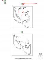 CHLAPACZE PRZEDNIE FORD C-MAX Mk1 2003-2005_1338160_AM3M5J-16G574-AB