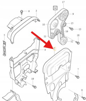 OSŁONA POKRYWA ROZRZĄDU B5 VOLVO C70 S70 V70 1997- S80 XC70 OE 9180744