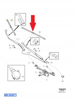 Podgrzewane pióra Volvo XC60 (18-) OE 31490720