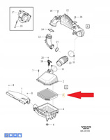 Filtr powietrza Volvo XC40 OE 32146443