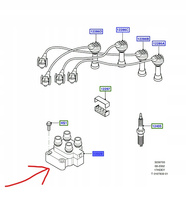CEWKA ZAPŁONOWA FORD ESCORT FIESTA MONDEO PUMA_5008193_928F-12029-CB