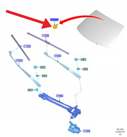 CZUJNIK DESZCZU PRZÓD KUGA PUMA FIESTA FOCUS 2018- 2499325 _ LU5T-17E428-CA