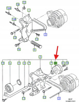 NAPINACZ GALAXY 1994-2000 1039808 _ 95VW-10145-DA