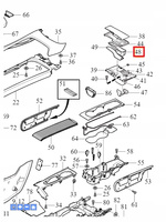 POPIELNICZKA VOLVO V60, S60, XC60 OE 31403356