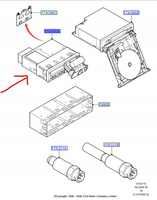 TACHOGRAF FORD TRANSIT Mk6 2006-2013 1800931 _ 6C1T-17A266-AF