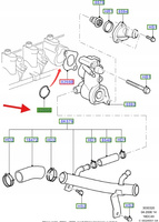 USZCZELKA OBUDOWY TERMOSTATU 1148328 _ 2S4Q-9K478-AD