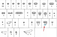 ZAŚLEPKA KOREK PODŁOGI 31mm MERCEDES S W140 E W124 W210 W202 OE A1239972981