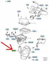 REZONATOR FORD FOCUS Mk2 2003- CABRIO 1.8 2.0 TDCi _ 1355122 _ 3M51-9F763-RB