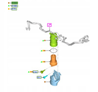 PODSTAWA FILTRA PALIWA FORD TRANSIT TOURNEO CUSTOM _ 2317685 _ GK21-9155-AE