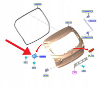 ZAWIAS KLAPY LEWY PUMA EXPLORER TRANSIT FOCUS 2018- 2703851 _ CM51-42901-AG
