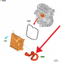 PRZEWÓD ODMY 2.0 2.3 EB FORD KUGA EDGE FOCUS 2019- 2428608 _ K2GE-6K817-AC