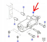 ROZRUSZNIK FORD MONDEO Mk3 2.0 2.2 TDCI _1551240_2S7T-11000-DC